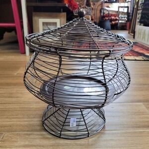 Partylite apothecary‎ wire candle holder.
